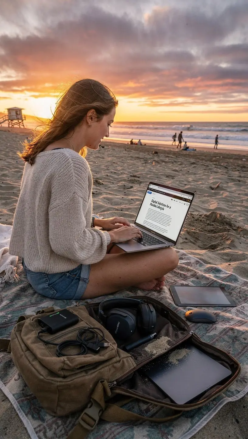 Close-up of a digital calendar app on a tablet highlighting scheduled tasks and reminders for daily routine optimization.